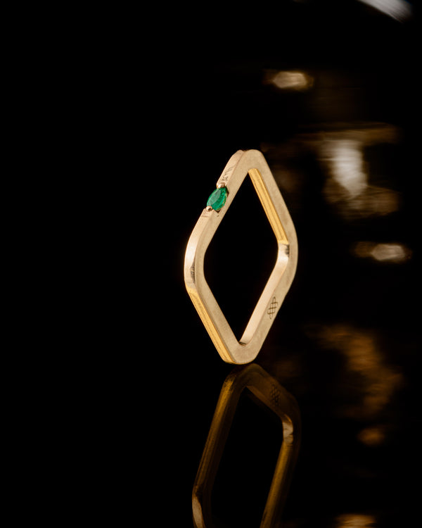 Golden hour square ring