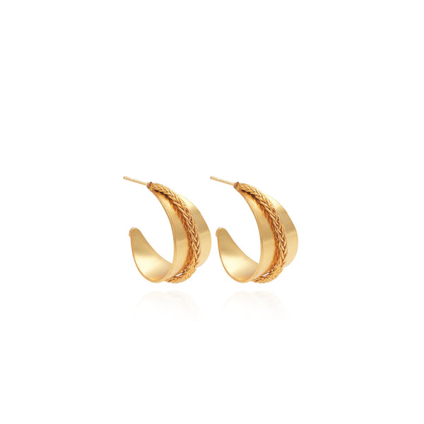 MINI SILVETTE HOOPS