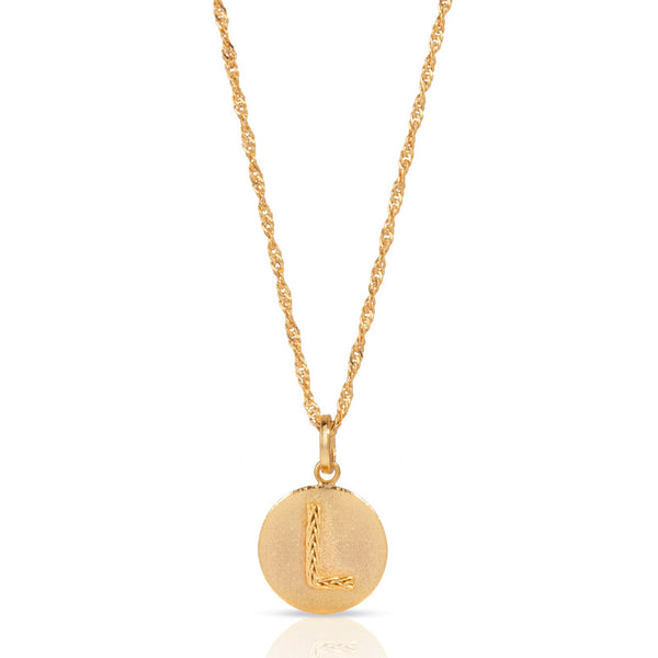 COLLAR INITIALS CHARM