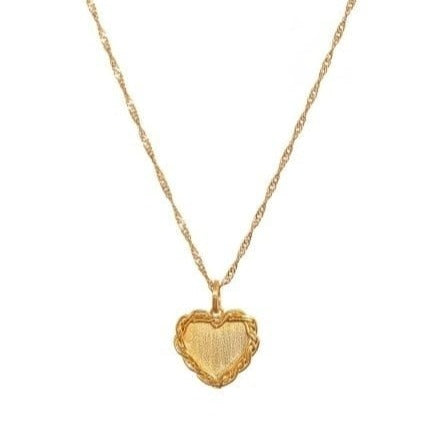 COLLAR HEART BRAIDED LOVE